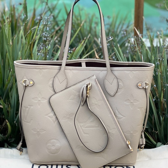 Louis Vuitton Handbags - Louis Vuitton Empreinte Neverfull Taupe